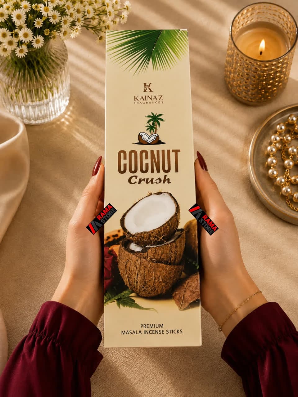 عود دستساز کیناز رایحه نارگیل — تصویر ۲