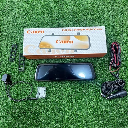 دوربین آینه ای ثبت وقایع خودرو 4لنزه وای فای دار لمسی canon مدل PS-CA4L — تصویر ۶