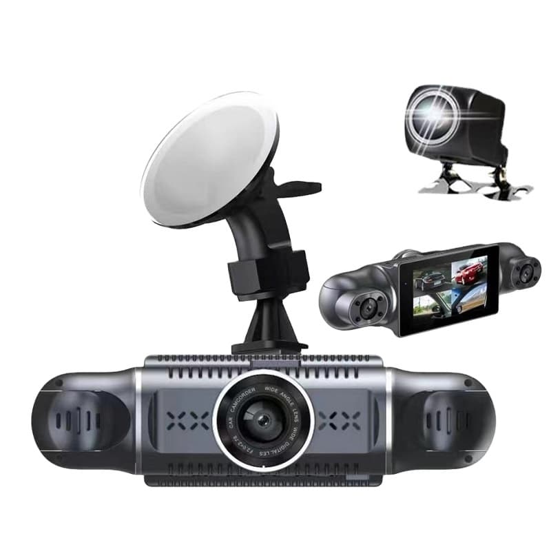 دوربین ثبت وقایع خودرو 4لنزه Full HD بلک باکس مدل PS-4Lblack — تصویر ۴