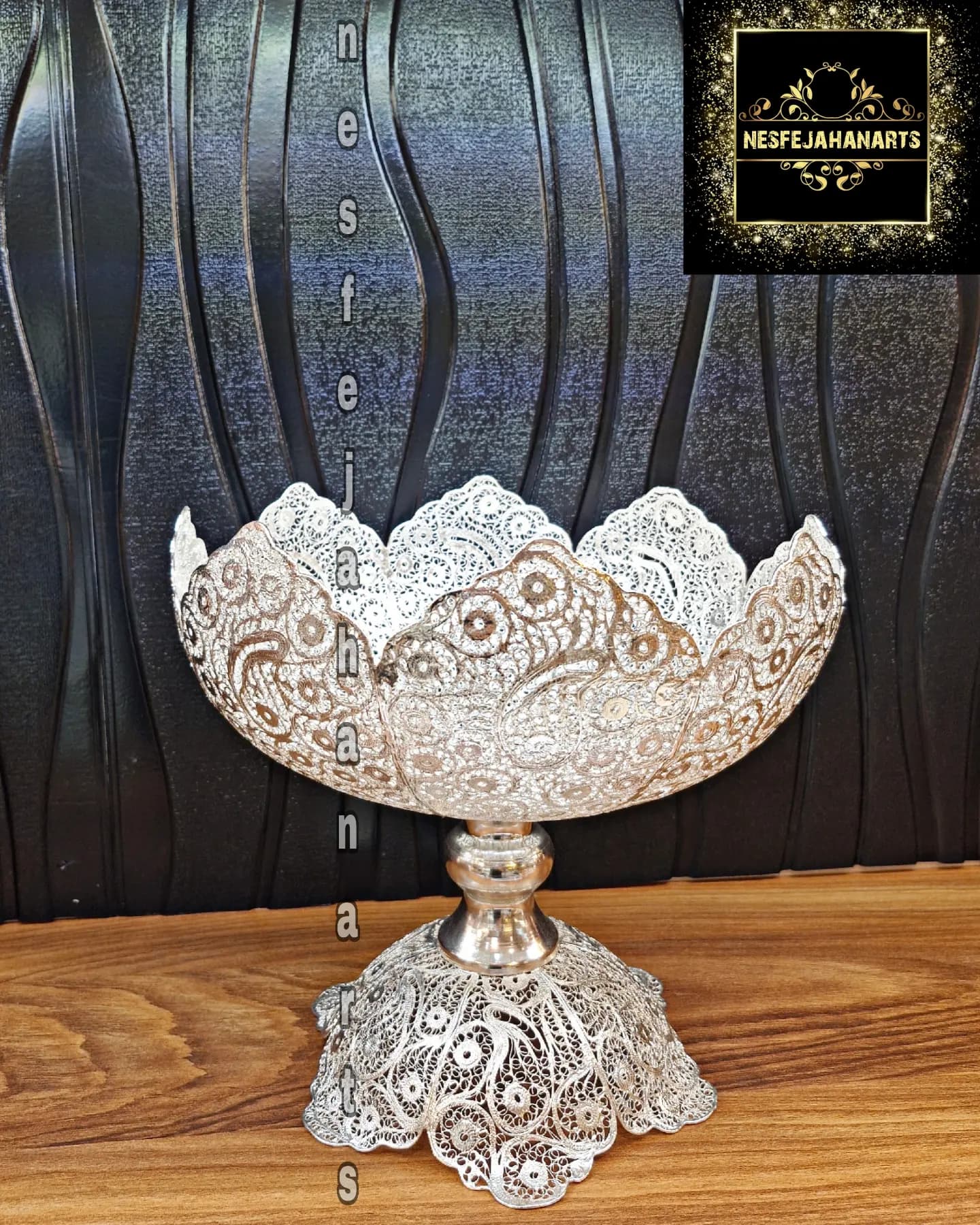 کاسه پایه دار ملیله