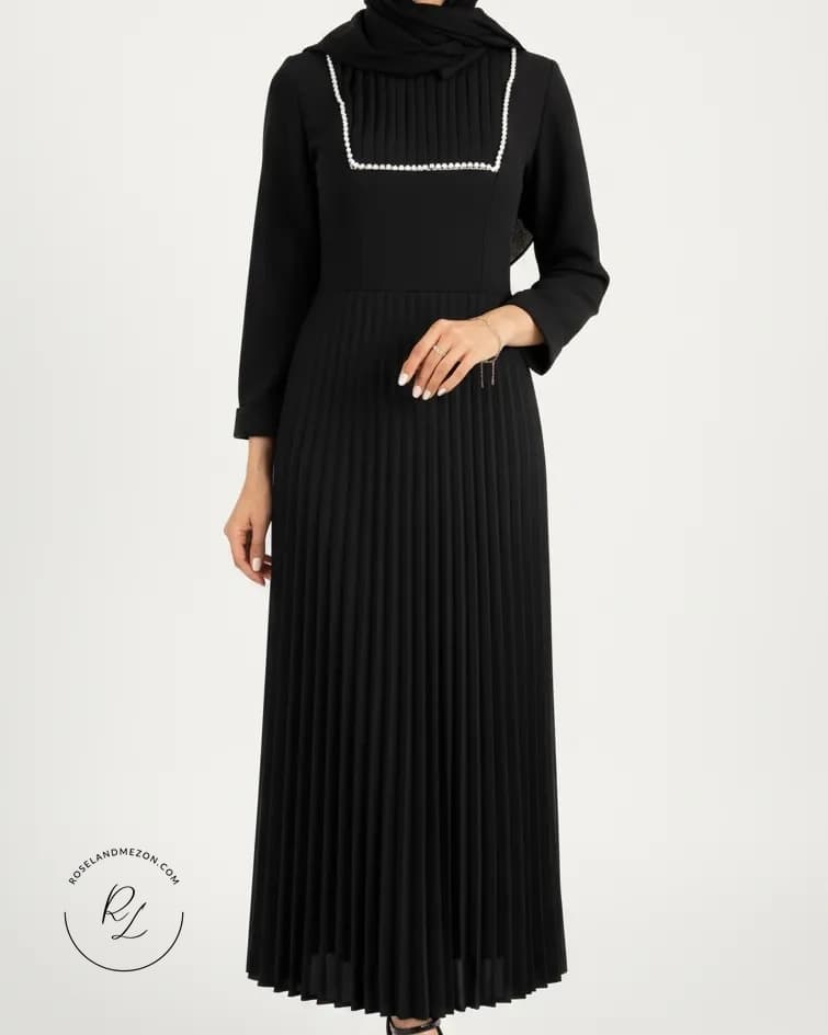 پیراهن زنانه میدی – مدل پاریس — تصویر ۱۰