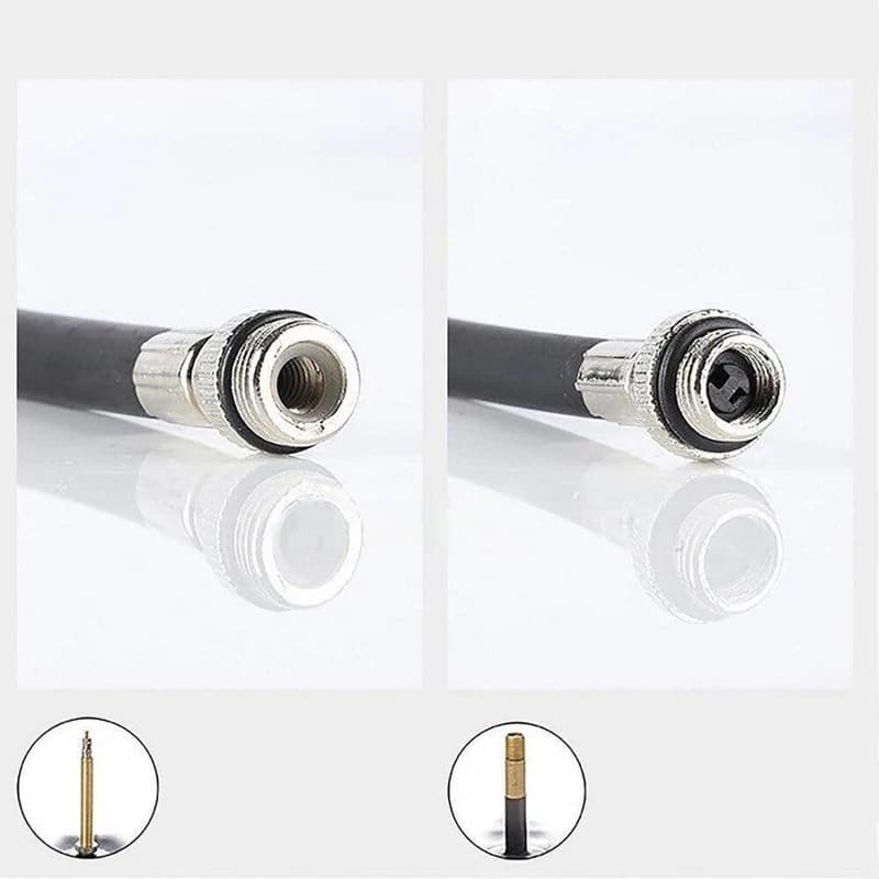 تلمبه دوچرخه شیلنگ دار Mini bicycle Hand Pump — تصویر ۱۲
