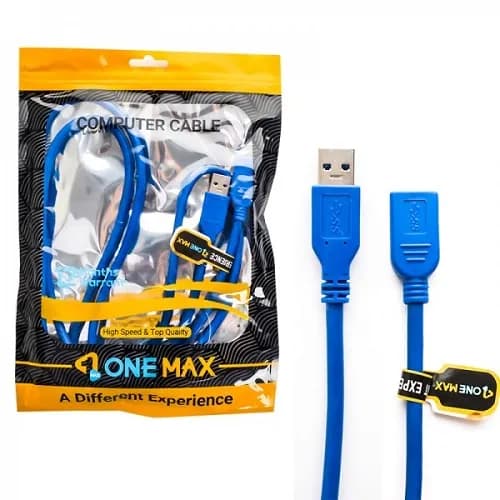 کابل افزایش طول USB وان مکس (ONE MAX) USB2.0 طول 1.5 متر
