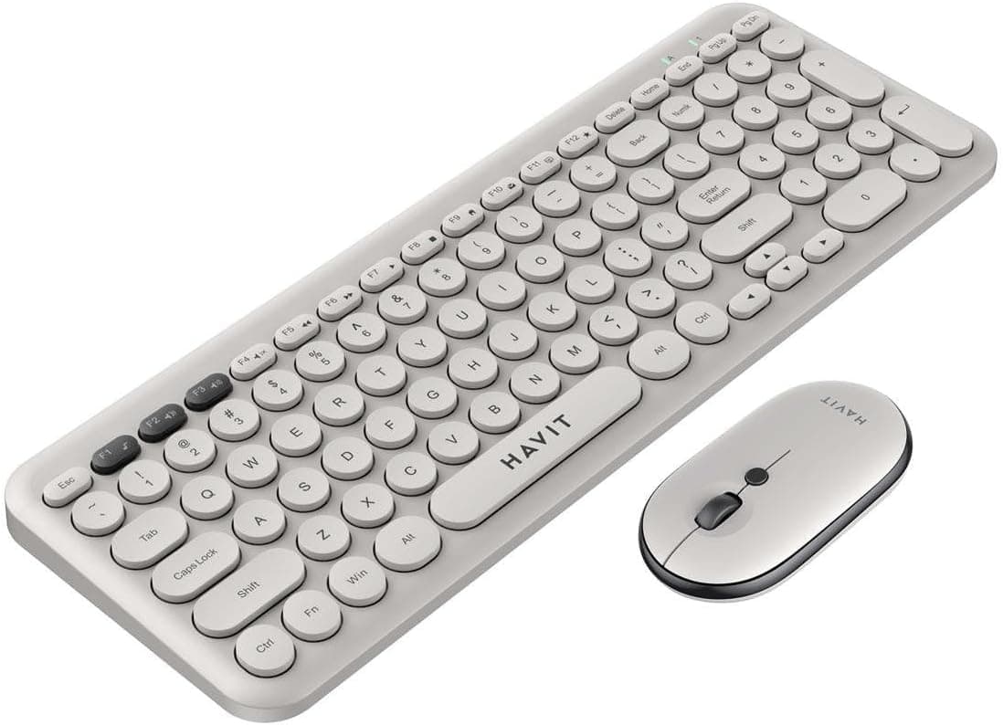 کیبرد وایرلس + موس مدل KB254GCM — تصویر ۸