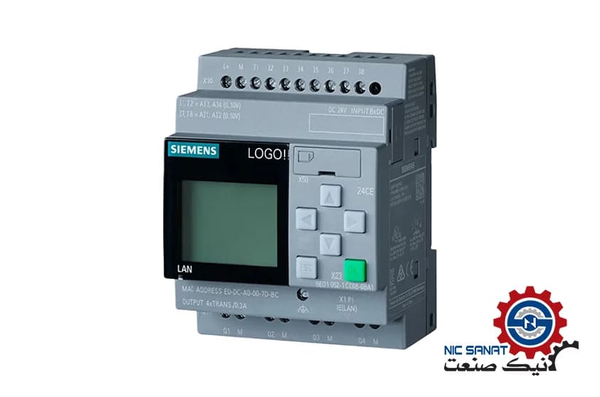 مینی پی ال سی 24CE لوگو زیمنس 6AG1052-1CC08-7BA1
