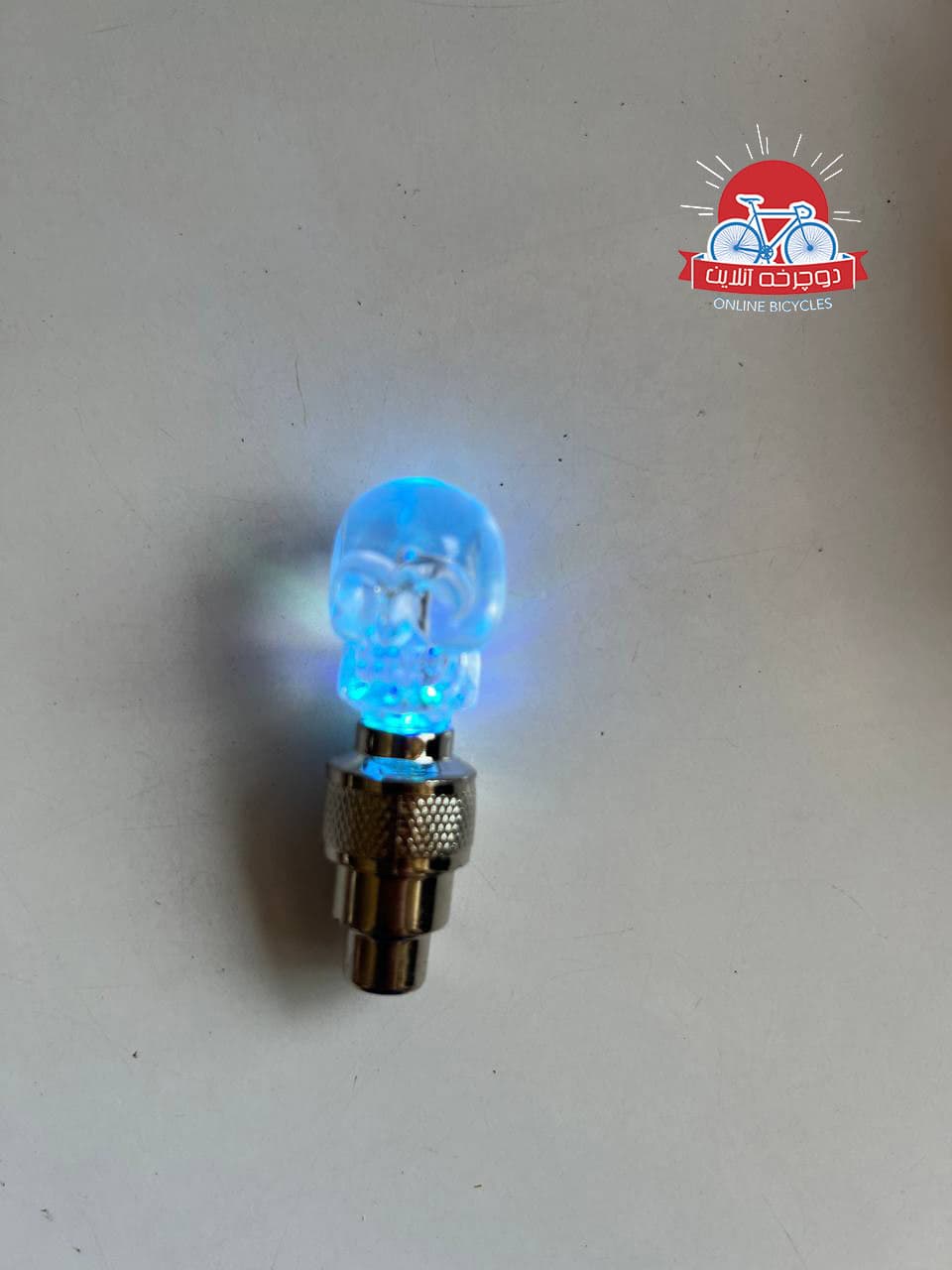 سر والف چراغ دار led طرح اسکلت — تصویر ۵