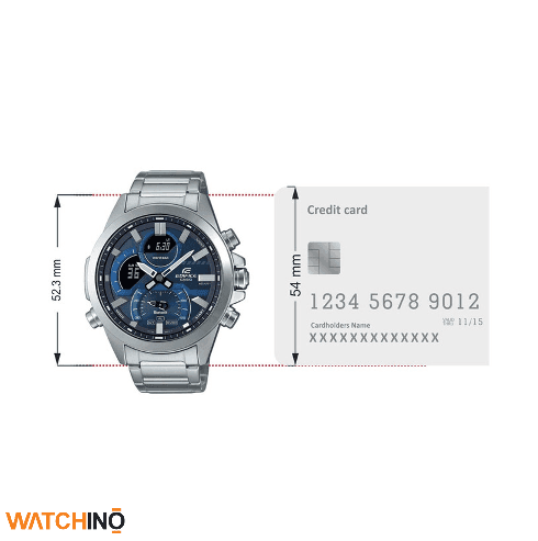 ساعت مچی مردانه کاسیو (CASIO) ادیفایس ECB-30D-2ADF — تصویر ۴