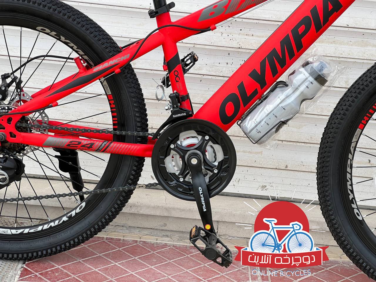 دوچرخه المپیا بیانچی Bianchi سایز 24 — تصویر ۵
