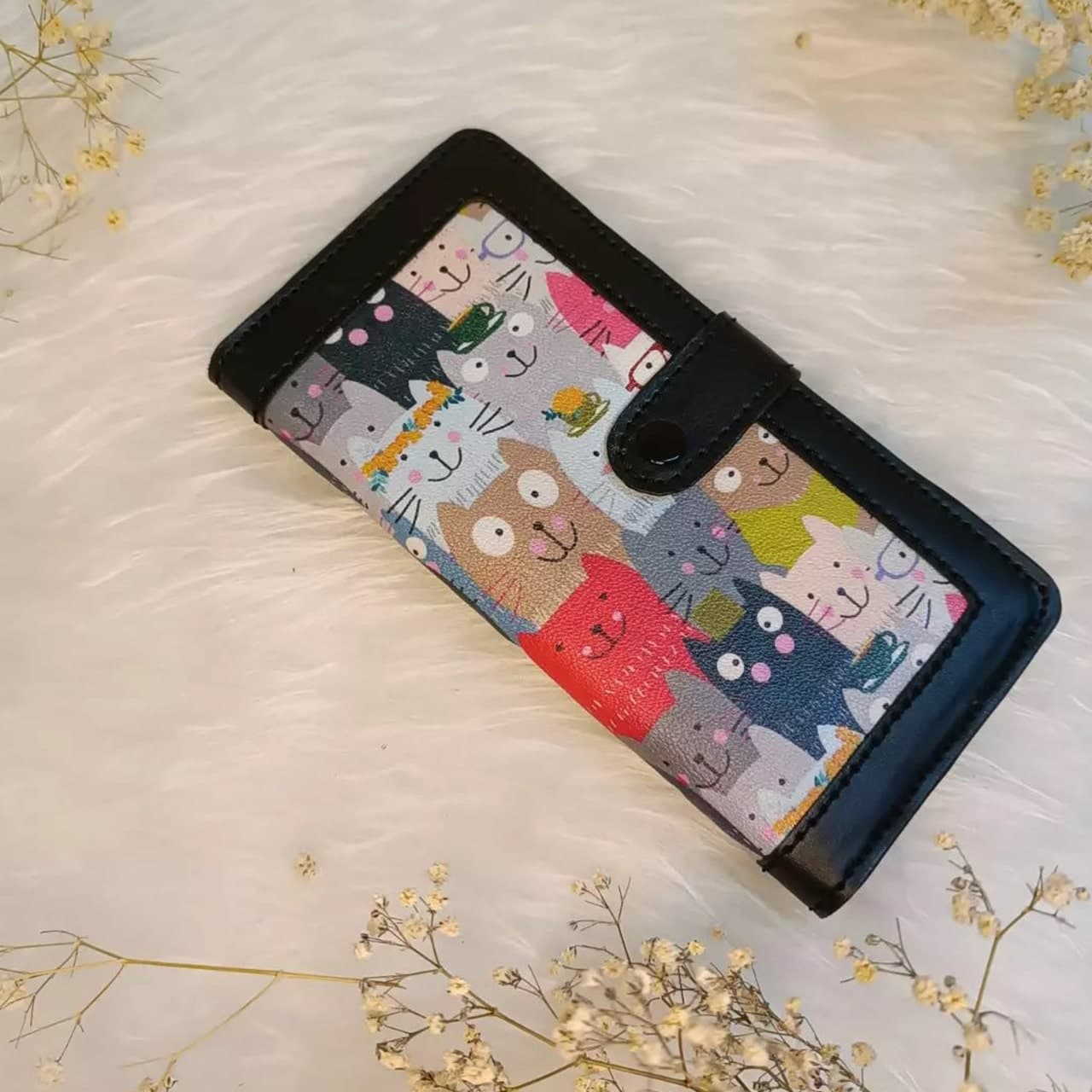 کیف کتی چرمی طرح گربه ای — تصویر ۴