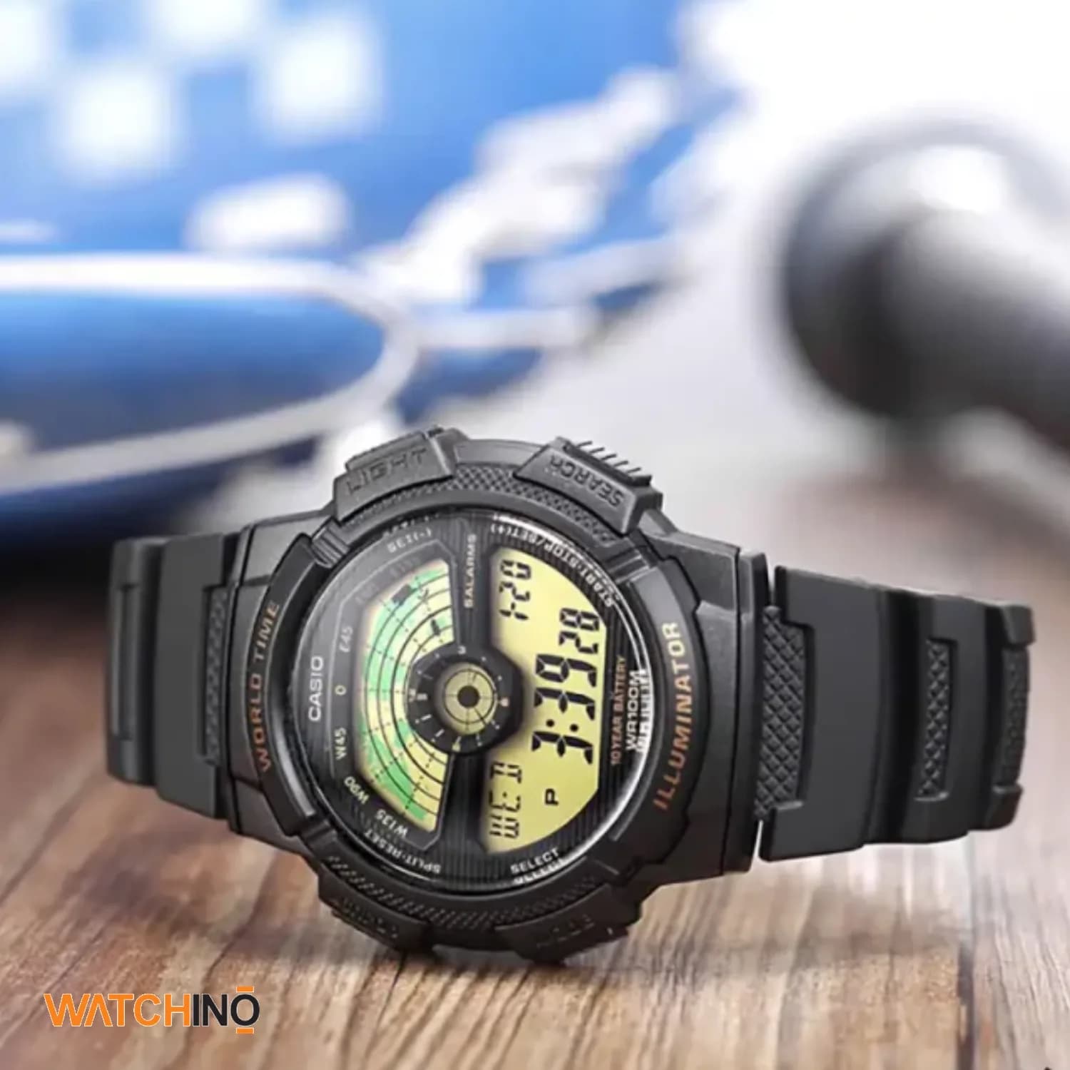 ساعت مچی مردانه کاسیو (CASIO) مدل AE-1100W-1B — تصویر ۸