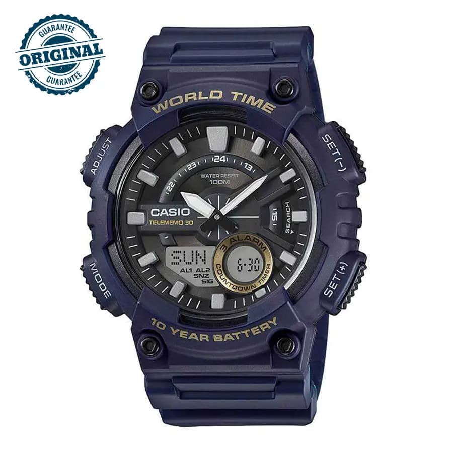 ساعت مچی مردانه کاسیو (CASIO) مدل AEQ-110W-2A — تصویر ۱۲