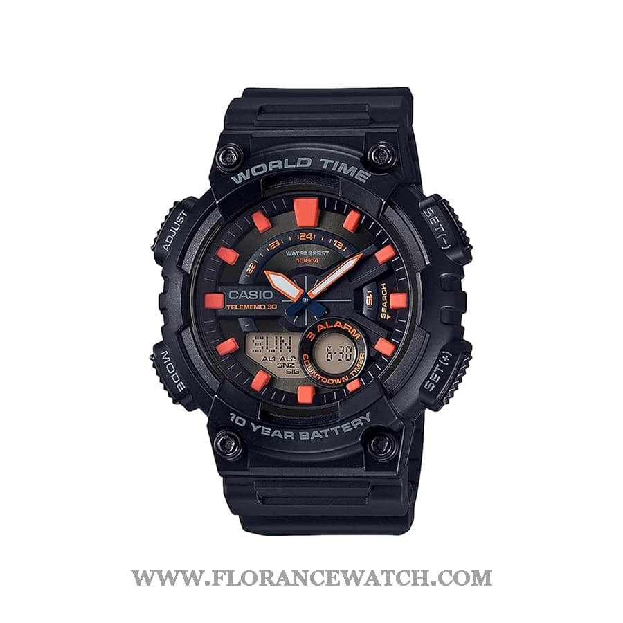 ساعت مچی مردانه کاسیو (CASIO) مدل AEQ-110W-1A2 — تصویر ۵