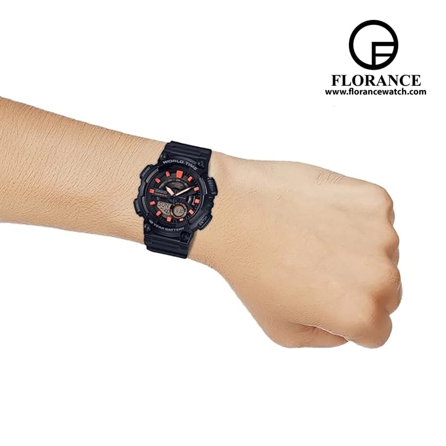 ساعت مچی مردانه کاسیو (CASIO) مدل AEQ-110W-1A2 — تصویر ۶
