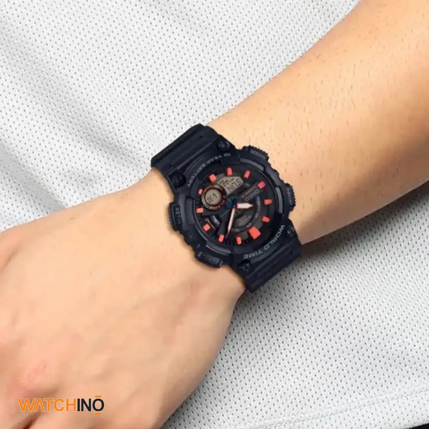 ساعت مچی مردانه کاسیو (CASIO) مدل AEQ-110W-1A2 — تصویر ۳