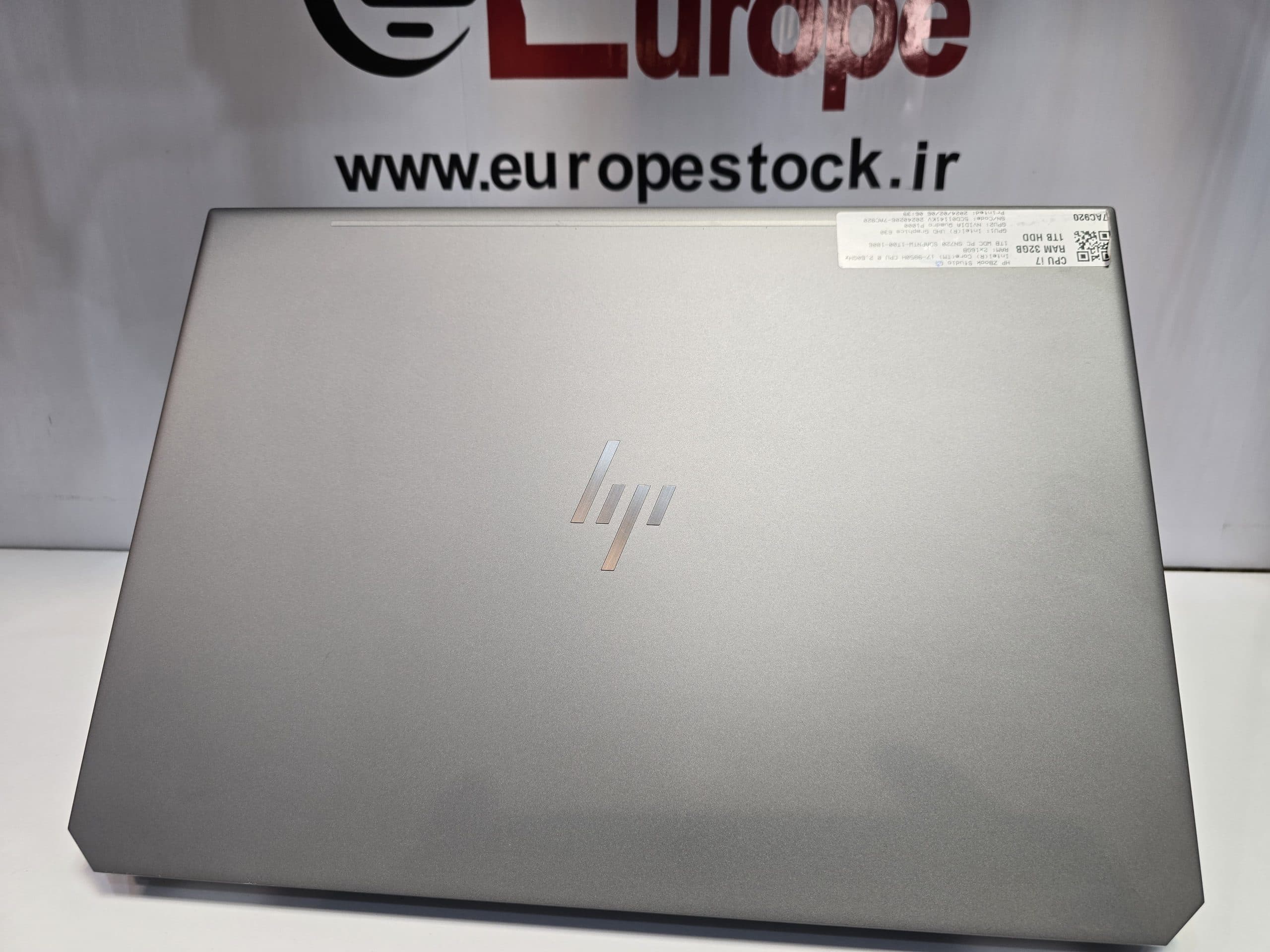 لپتاپ استوک اچ پی___Hp zbook G6studio — تصویر ۴