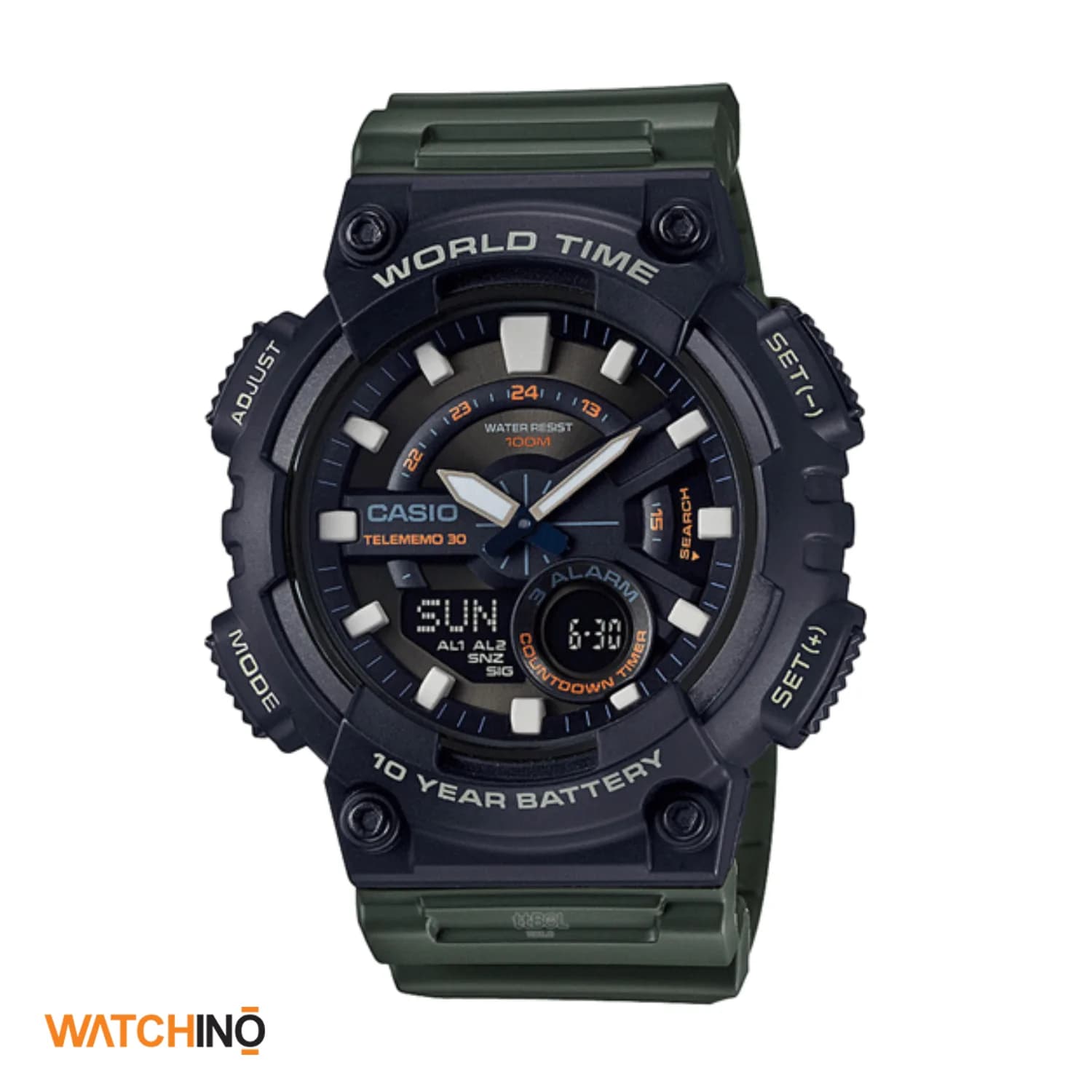 ساعت مچی مردانه کاسیو (CASIO) مدل AEQ-110W-3A