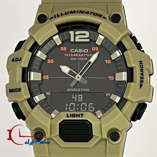 ساعت مچی مردانه کاسیو (CASIO) مدل HDC-700-3A3VDF — تصویر ۱۱