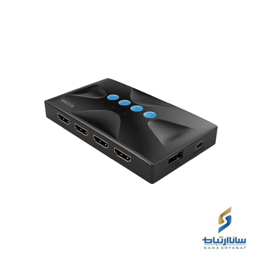 KVM سوییچ ۴ پورت HDMI دی لینک مدل DKVM-410HP — تصویر ۲