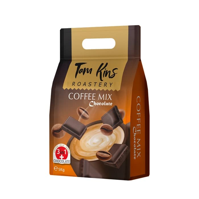 پودر کافی میکس شکلاتی 3*1 ۵KG تام کینز (کیلویی 1.300.000 تومان)