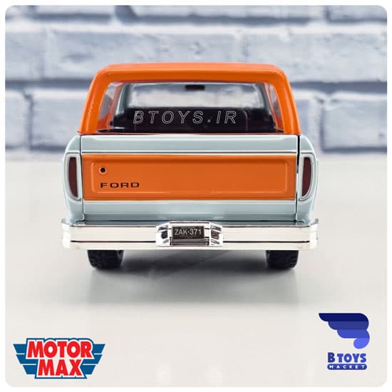 ماکت فورد برانکو 1978 گلف موتور مکس(Ford Bronco 1978 GULF motor max)مقیاس:1/24 — تصویر ۴