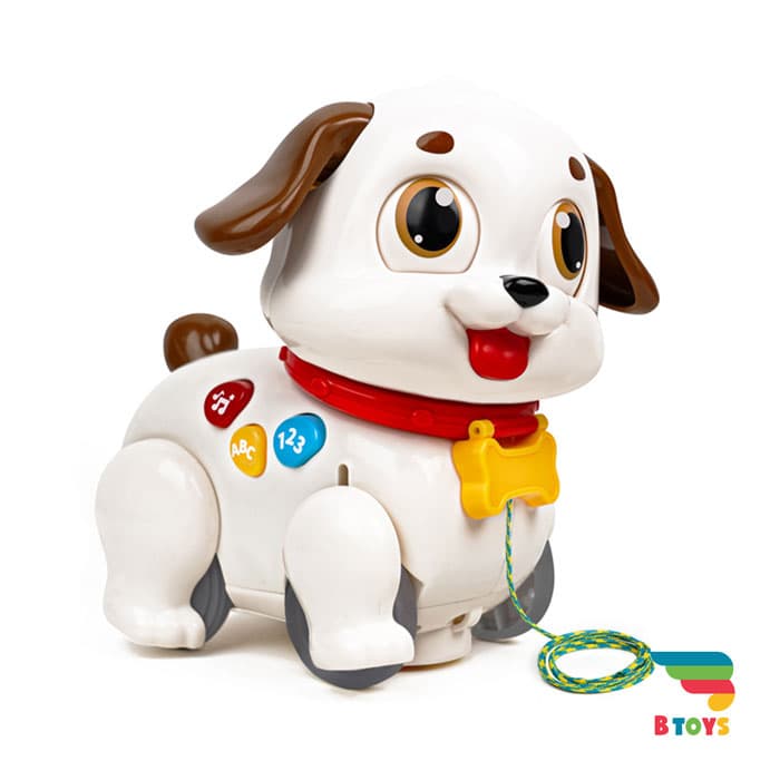 سگ موزیکال کششی (قلاده دار) هولی تویز(هولا تویز)9977 (Hola toys-9977) — تصویر ۶