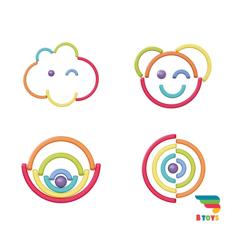 پازل آفتاب پرست رنگین کمانی هولی تویز(هولا تویز)795700 (Hola toys-795700) — تصویر ۵