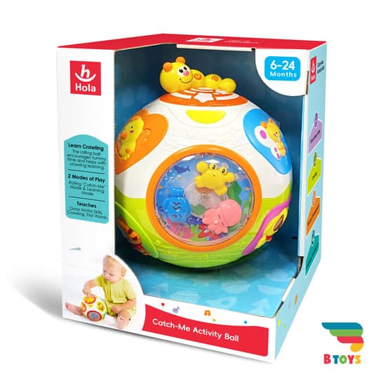 توپ چرخشی موزیکال هولی تویز(هولا تویز)کد938 (Hola toys-938) — تصویر ۸