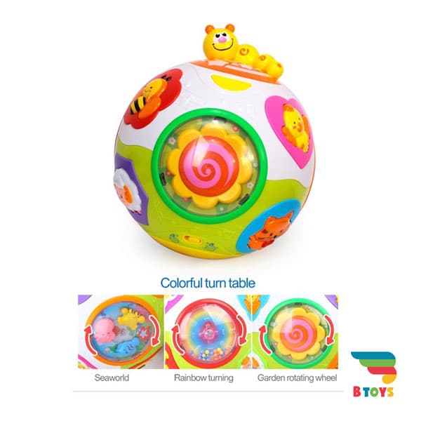 توپ چرخشی موزیکال هولی تویز(هولا تویز)کد938 (Hola toys-938) — تصویر ۱۰