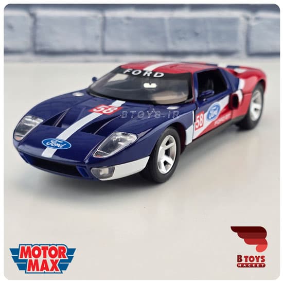 ماکت فورد جی تی کانسپت موتور مکس(Ford GT Concept motor max)مقیاس:1/24