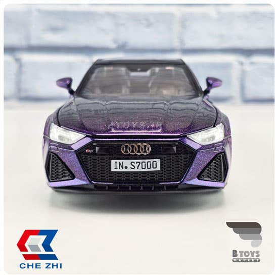 ماکت آئودی آر اس 7 بنفش چژی(Audi RS7 Chezhi) مقیاس:1/24 — تصویر ۱۲