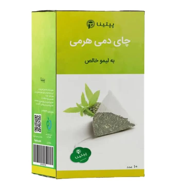 دمنوش خالص به لیمو دمی هرمی بسته 10 عددی