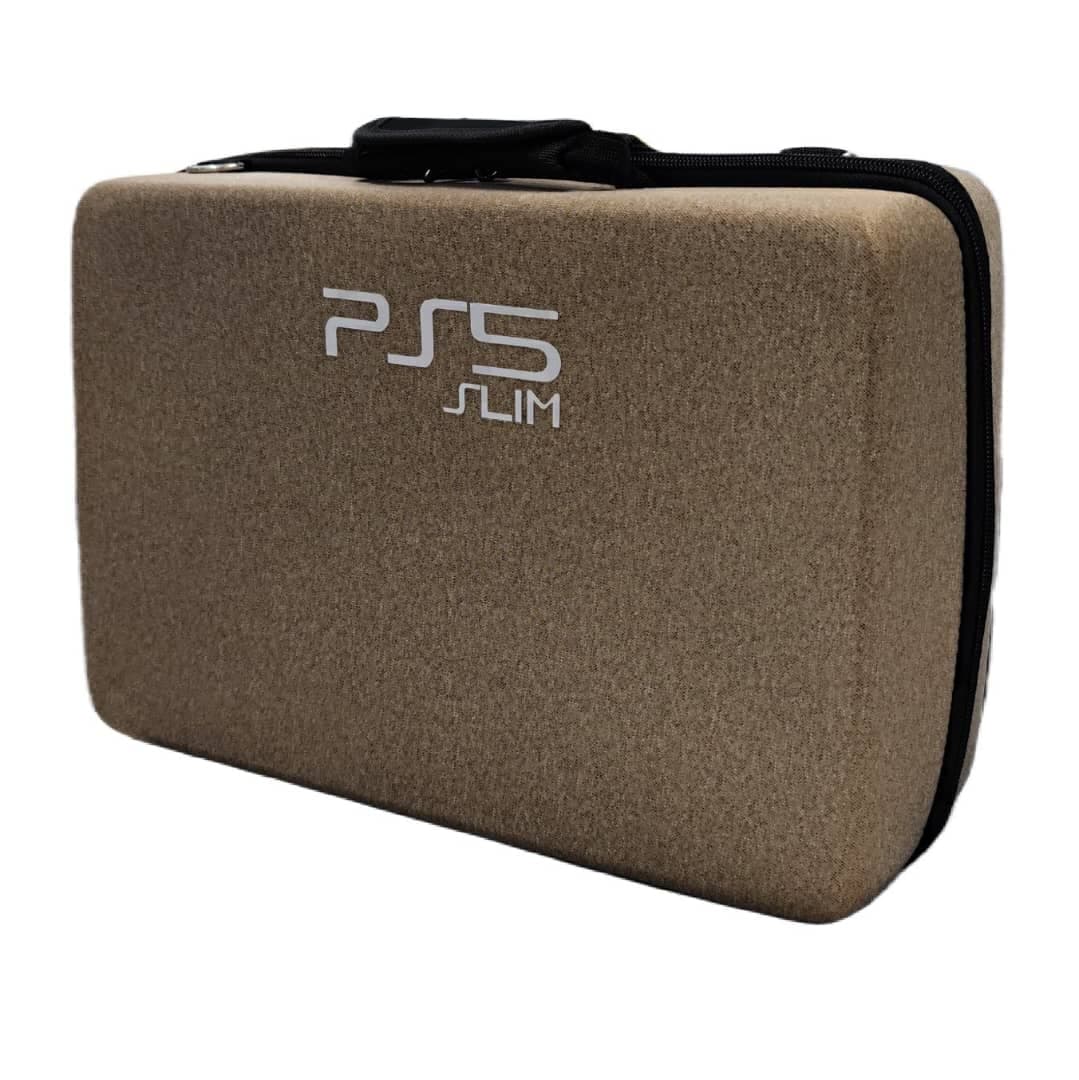 کیف چمدانی برای Ps5 Slim-رنگ خردلی