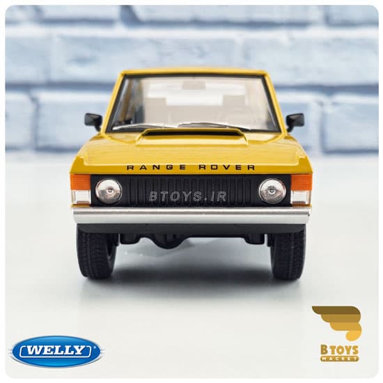 ماکت رنج روور 1970 خردلی ویلی(Land Rover Range Rover 1970 welly)مقیاس: 1/24 — تصویر ۱۲