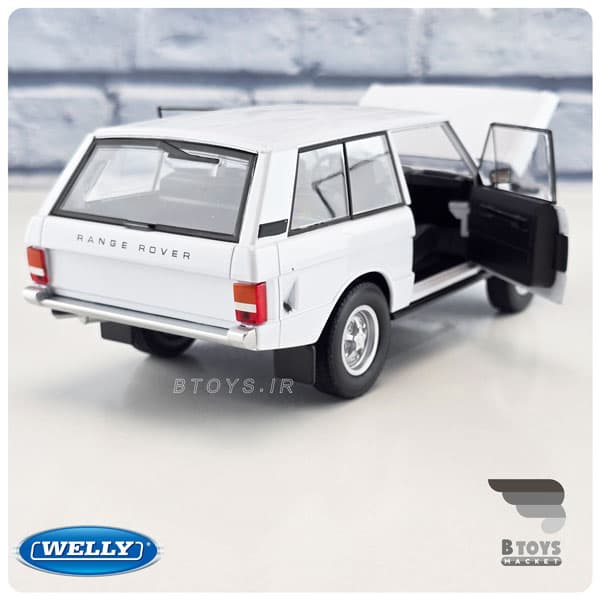 ماکت رنج روور 1970 سفید ویلی(Land Rover Range Rover 1970 welly)مقیاس: 1/24 — تصویر ۱۰