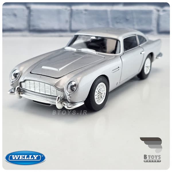ماکت استون مارتین دی بی پنج 1964 ویلی(Aston Martin DB5 welly)مقیاس: 1/24 — تصویر ۸