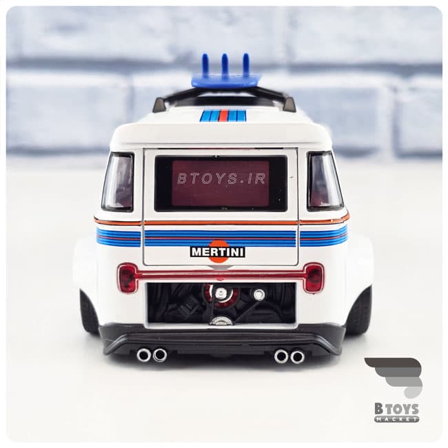ماکت فولکس واگن ون سامبا تیونینگ سفید(VOLKSWAGEN VAN)مقیاس:1/32 — تصویر ۱۱