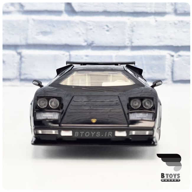 ماکت لامبورگینی کانتاش ال پی مشکی (Lamborghini Countach LP5000)مقیاس:1/24 — تصویر ۱۲
