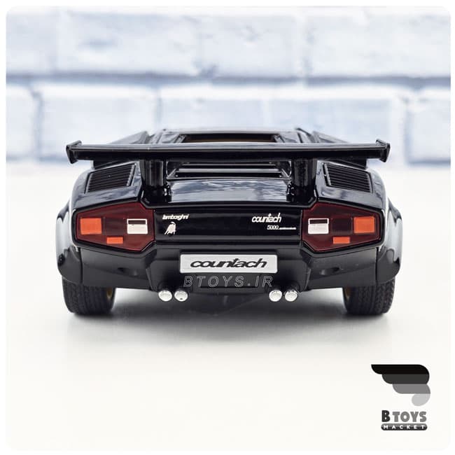 ماکت لامبورگینی کانتاش ال پی مشکی (Lamborghini Countach LP5000)مقیاس:1/24 — تصویر ۱۱