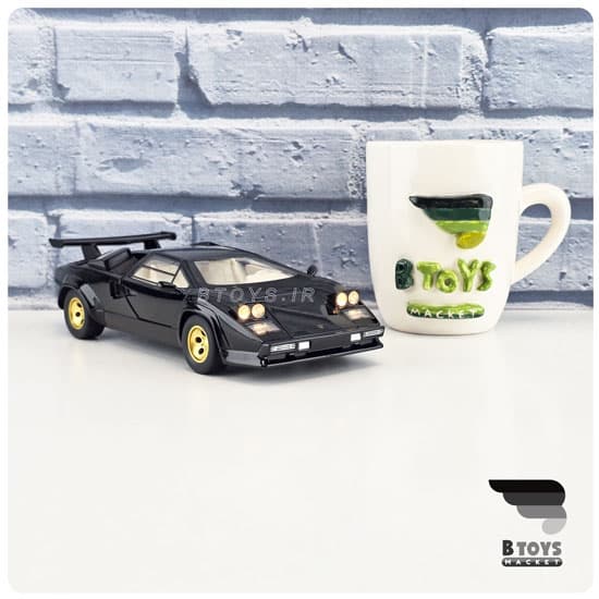 ماکت لامبورگینی کانتاش ال پی مشکی (Lamborghini Countach LP5000)مقیاس:1/24 — تصویر ۱۰