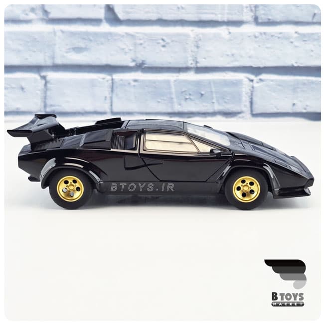 ماکت لامبورگینی کانتاش ال پی مشکی (Lamborghini Countach LP5000)مقیاس:1/24 — تصویر ۷