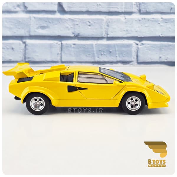 ماکت لامبورگینی کانتاش ال پی زرد (Lamborghini Countach LP5000)مقیاس:1/24 — تصویر ۱۲