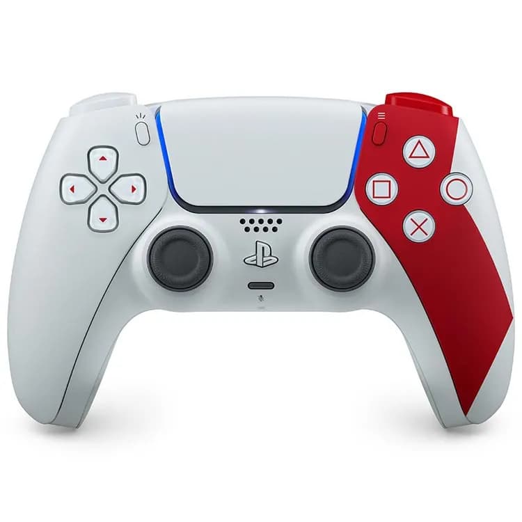 دسته بازی دوال سنس DualSense برای PS5 طرح God of War 20th Anniversary Limited Edition