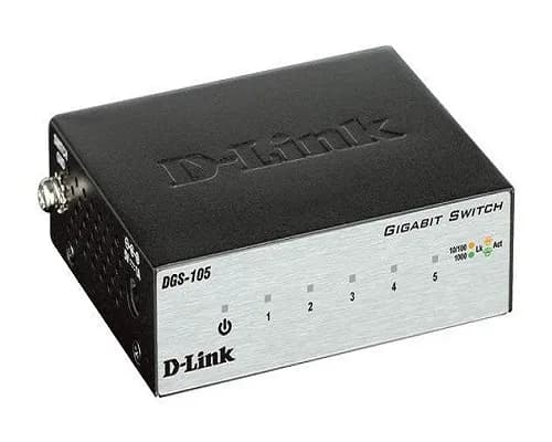 سوییچ 5 پورت گیگابیت و دسکتاپ دی-لینک مدل DGS-105 — تصویر ۲
