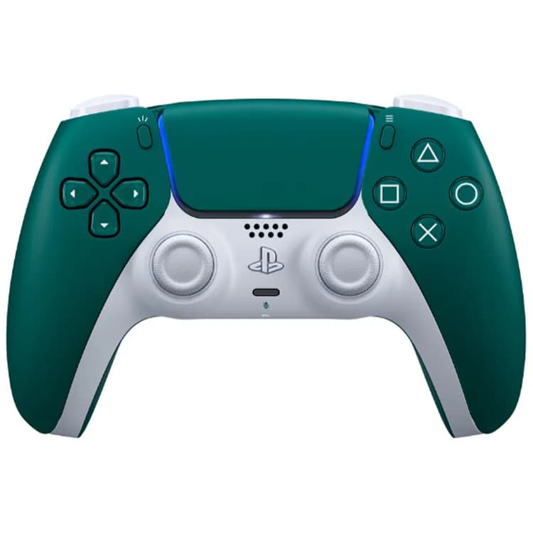 دسته بازی دوال سنس DualSense برای PS5 طرح Alpine Green