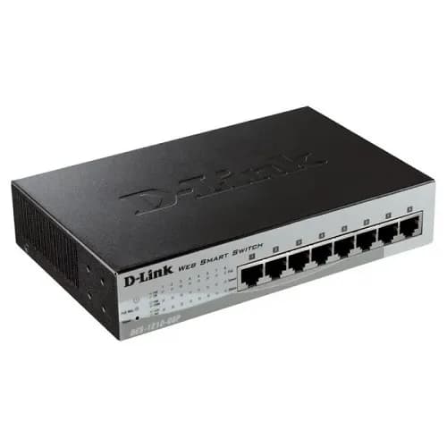 سوئیچ مدیریتی 8 پورت 100 PoE دی لینک مدل D-Link DES-1210-08P — تصویر ۴