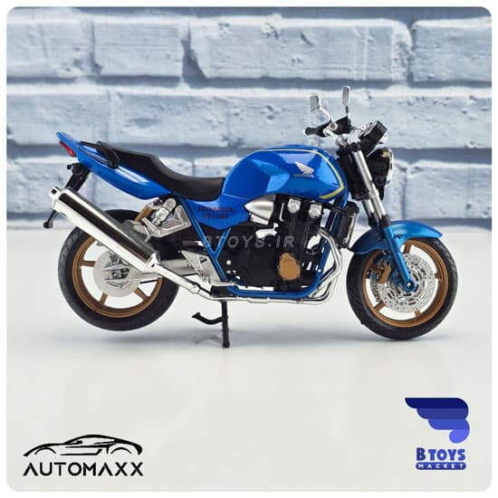 ماکت هوندا سی بی 1300 آبی اتومکس(Honda cb1300 Automax) مقیاس:1/12 — تصویر ۱۰