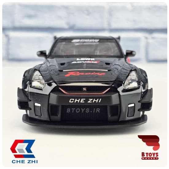 ماکت نیسان اسکای لاین آر 35 دودزا قرمز چژِی (Nissan Skyline R-35 Chezhi)مقیاس:1/24 — تصویر ۱۱
