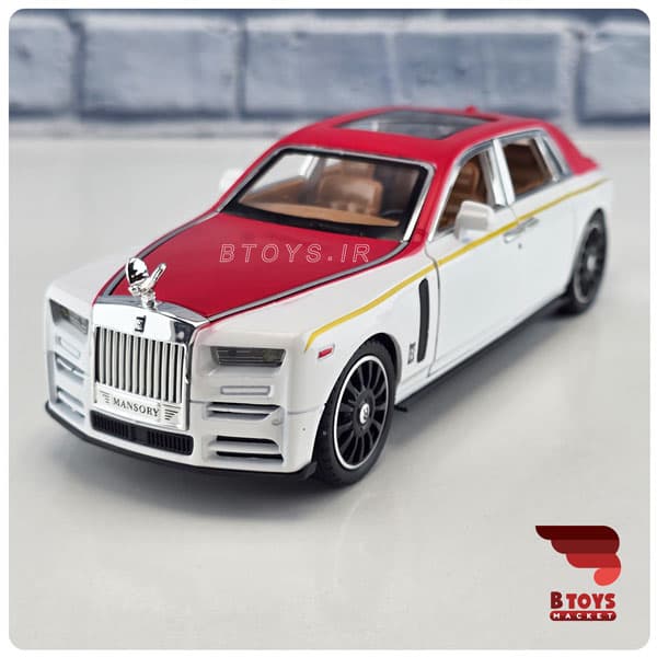 ماکت رولز رویس منصوری قرمز(Rolls Royce grandalliance)مقیاس:24/1