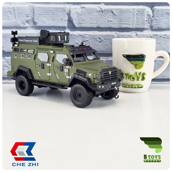 ماکت فورد زرهی سبز چِژی(FORD Chezhi) مقیاس: 1/24 — تصویر ۱۰