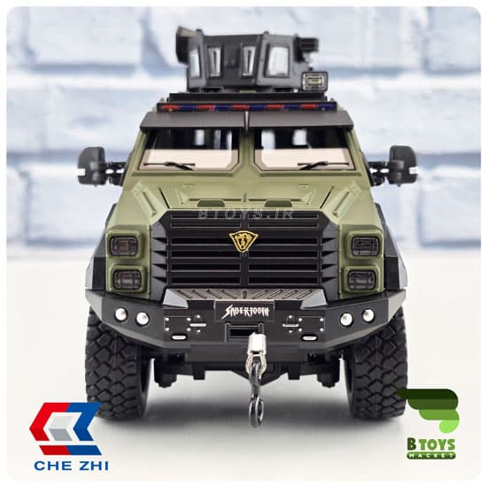 ماکت فورد زرهی سبز چِژی(FORD Chezhi) مقیاس: 1/24 — تصویر ۵